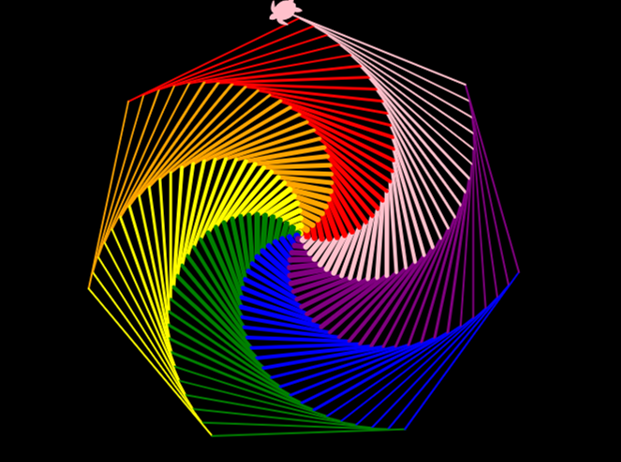 タートルお絵描き